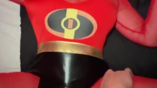 Salome Munoz Cosplay Elastigirl Has Sex With Her Boyfriend